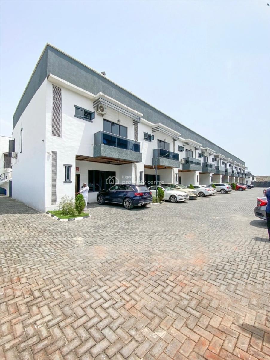 Serviced 4 Bedroom Terrace, Osapa, Lekki, Lagos, Terraced Duplex for Rent
