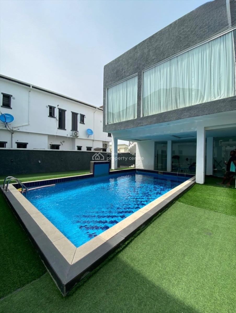 Serviced 4 Bedroom Terrace, Osapa, Lekki, Lagos, Terraced Duplex for Rent