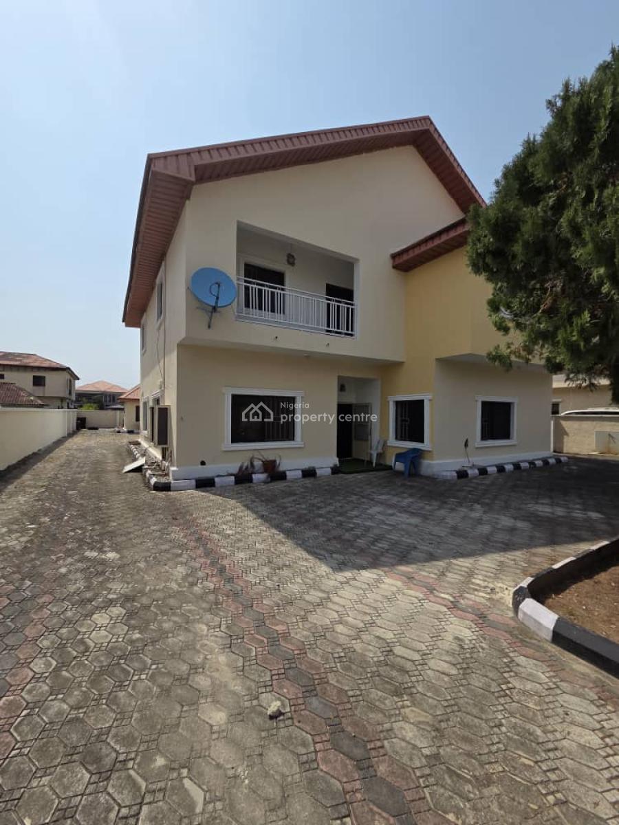 4 Bedroom Detached with 2 Rooms Bq, Crown Estate, Sangotedo, Ajah, Lagos, Detached Duplex for Sale