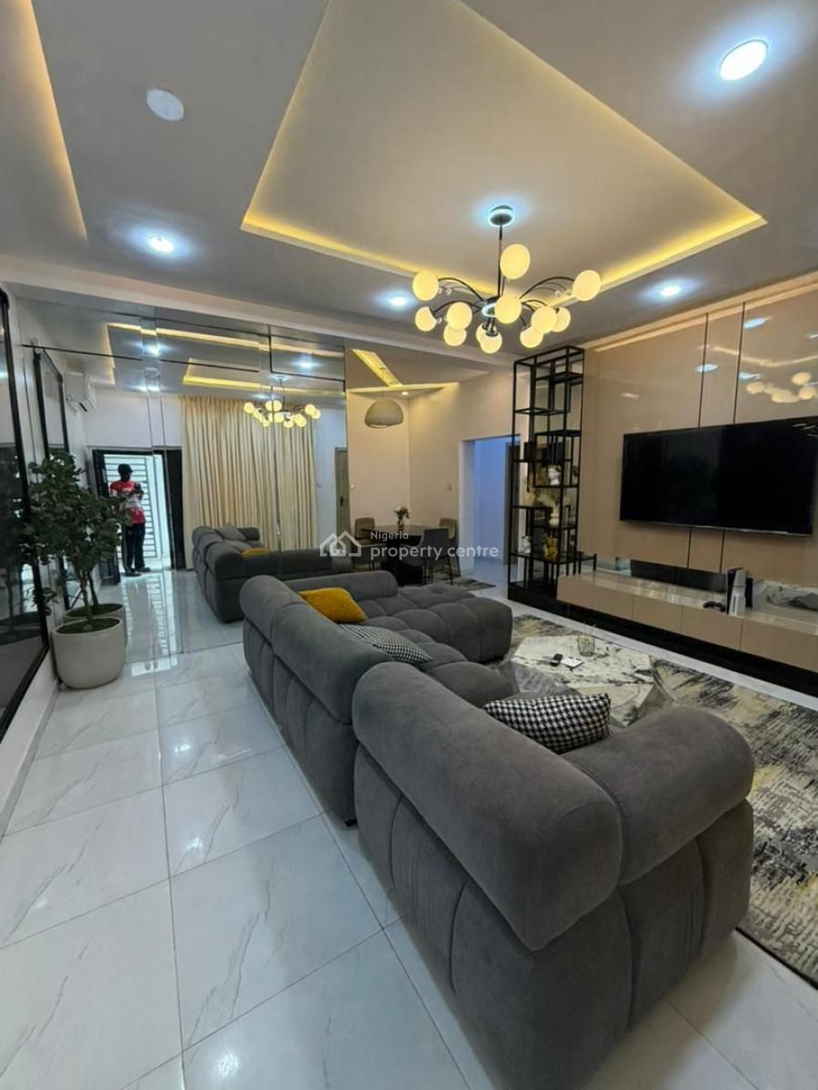Fully Furnished 2 Bedroom Apartment with Cinema & 24/7, Off Freedom Way, Lekki, Lagos, Flat / Apartment for Rent
