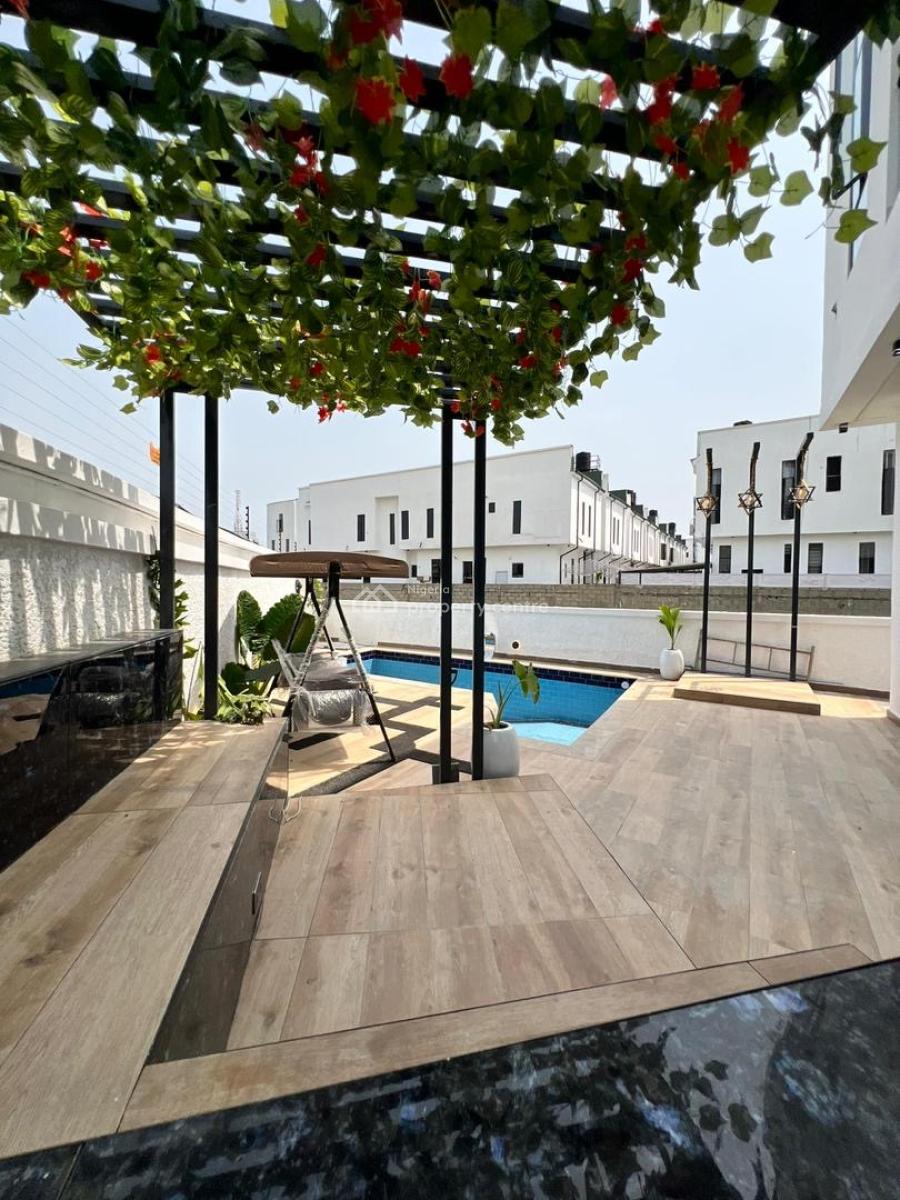 Luxury 6 Bedroom Duplex with Elevator, Pool, Gym & Alexa Automation, Chevron., Lekki Phase 2, Lekki, Lagos, Detached Duplex Short Let