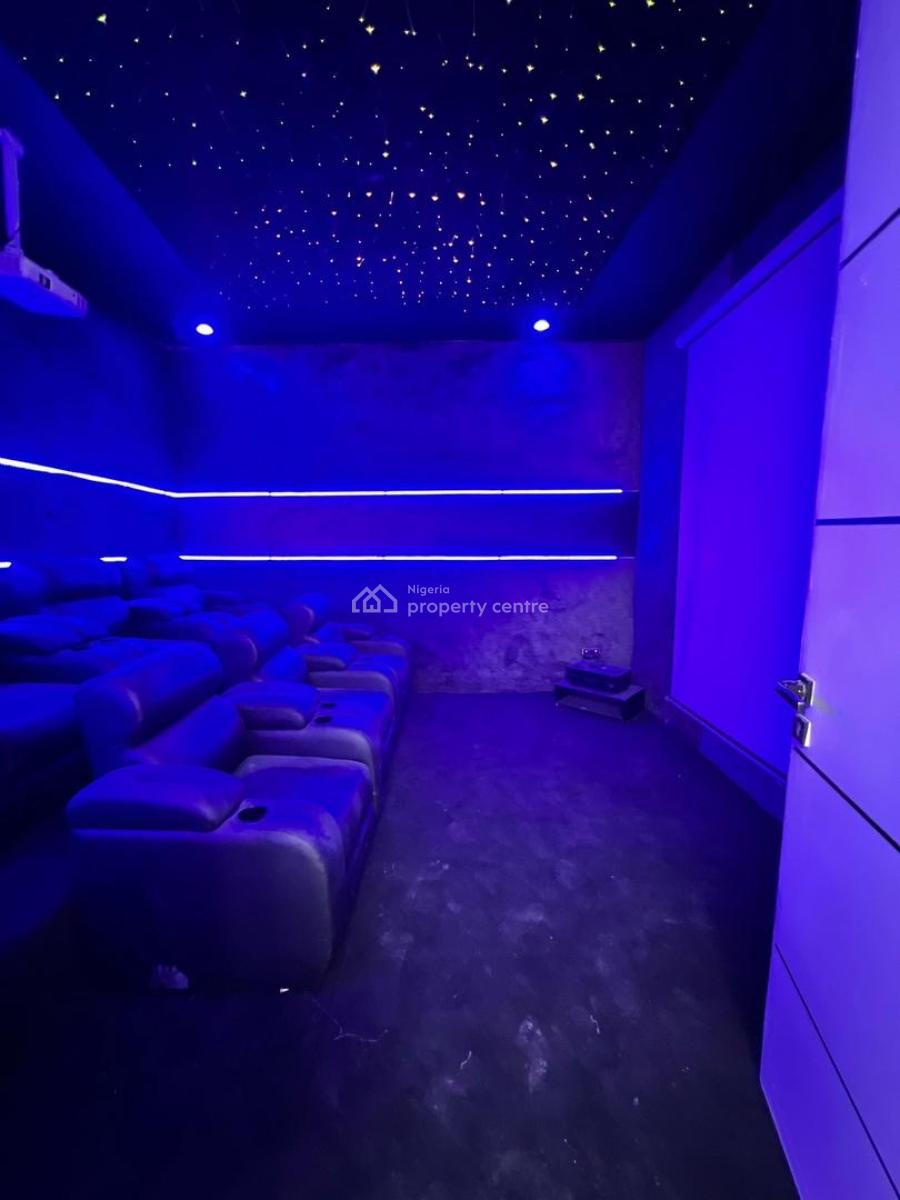 Luxury 6 Bedroom Duplex with Elevator, Pool, Gym & Alexa Automation, Chevron., Lekki Phase 2, Lekki, Lagos, Detached Duplex Short Let