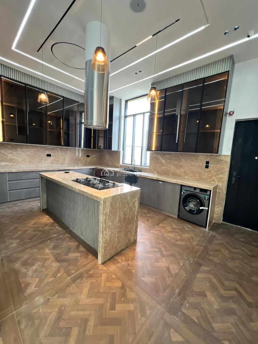 Luxury 6 Bedroom Duplex with Elevator, Pool, Gym & Alexa Automation, Chevron., Lekki Phase 2, Lekki, Lagos, Detached Duplex Short Let