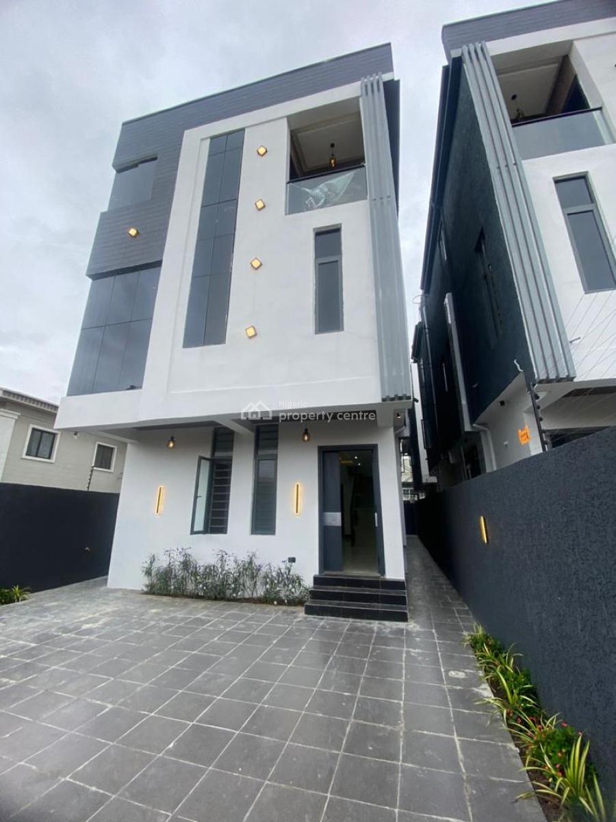 Luxury Built 5 Bedrooms Fully Detached Duplex, Chevron, Lekki, Lagos, House for Sale