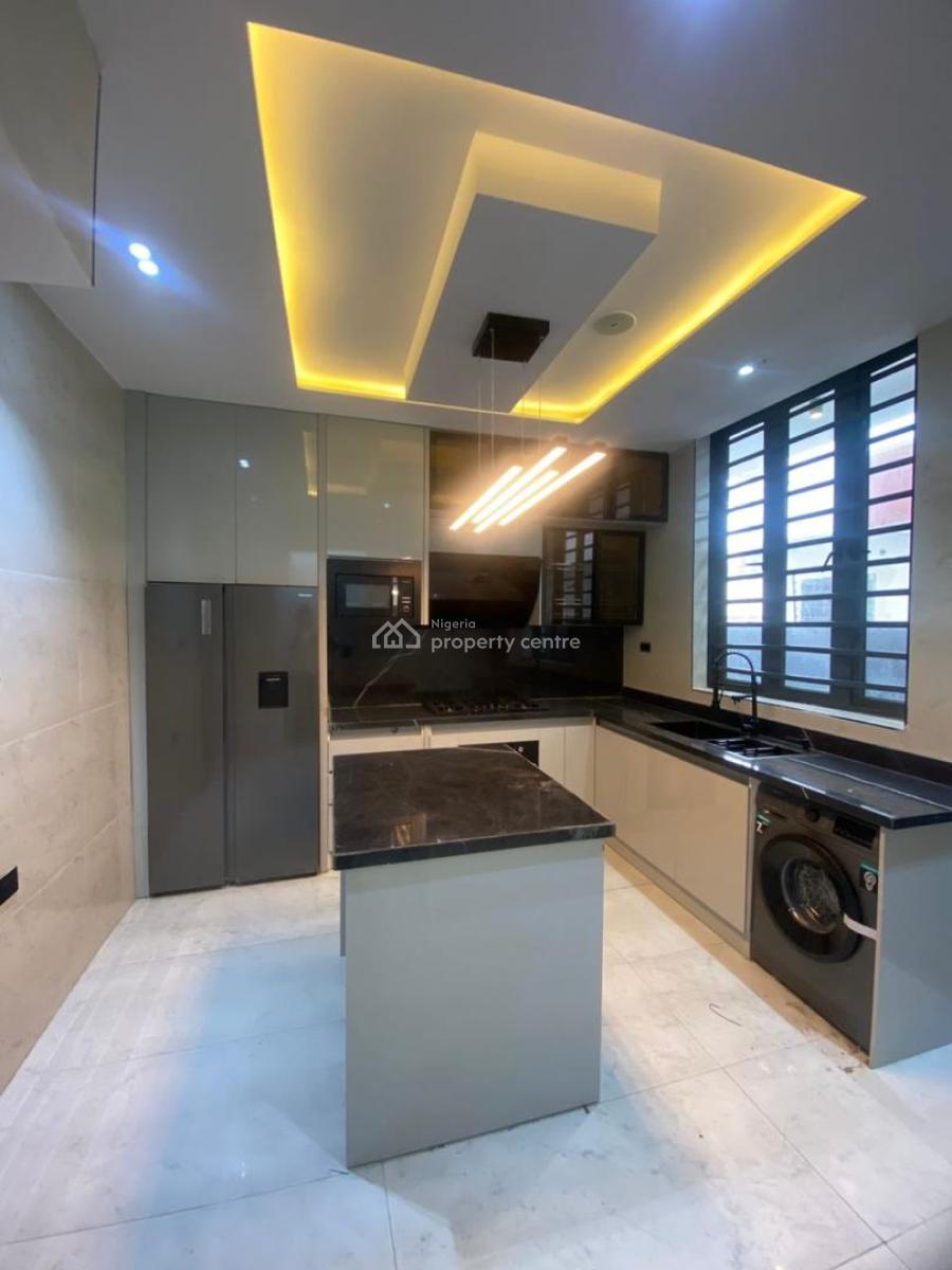 Luxury Built 5 Bedrooms Fully Detached Duplex, Chevron, Lekki, Lagos, House for Sale