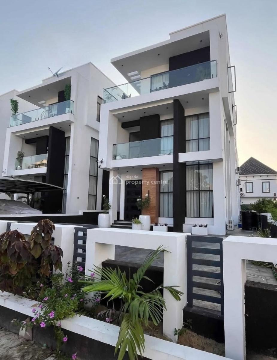 Fully Furnished 5 Bedroom Detached Duplex with Pool, Bq, Gym & Cinema, Megamound Estate, Ikota, Lekki, Lagos, Detached Duplex for Rent