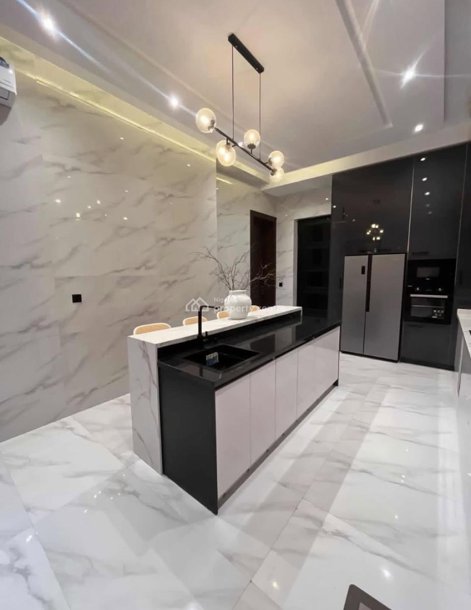 Fully Furnished 5 Bedroom Detached Duplex with Pool, Bq, Gym & Cinema, Megamound Estate, Ikota, Lekki, Lagos, Detached Duplex for Rent