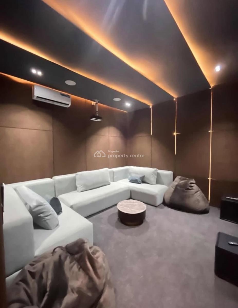 Fully Furnished 5 Bedroom Detached Duplex with Pool, Bq, Gym & Cinema, Megamound Estate, Ikota, Lekki, Lagos, Detached Duplex for Rent