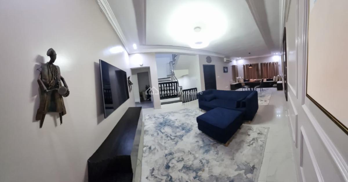 Well Maintained 3 Bedroom Duplex with a Bq and Staff Room, Ikate Elegushi, Lekki, Lagos, Terraced Duplex for Sale
