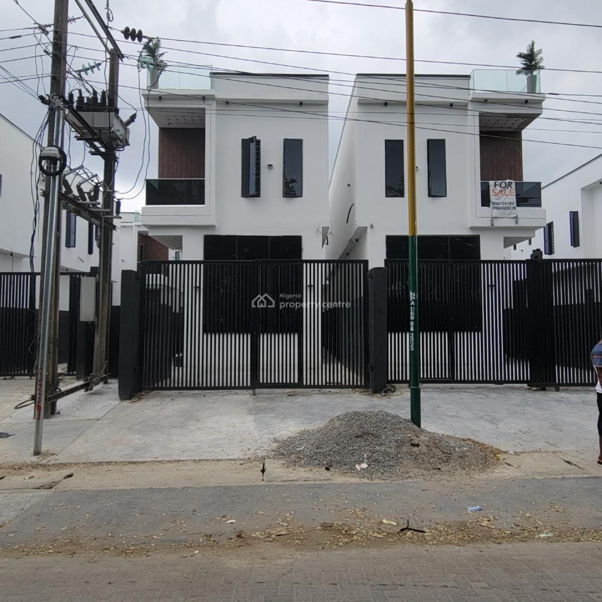 Gorgeous 4 Bedroom Semi Detached Duplex with a Bq, Ikate, Lekki, Lagos, Semi-detached Duplex for Sale