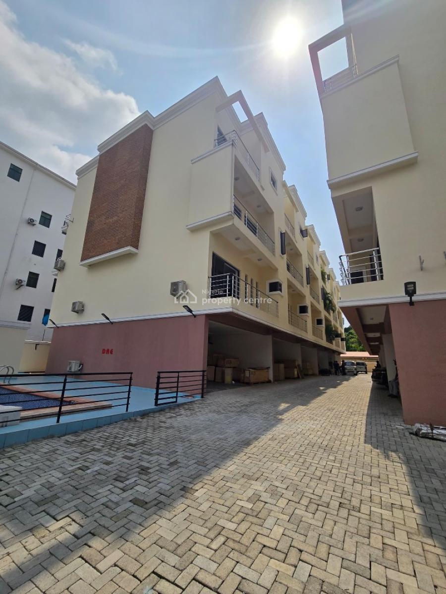 Ultra Luxury 4 Bedroom Terrace Duplex +bq,pool &gym, Lekki Phase 1, Lekki, Lagos, Terraced Duplex for Sale