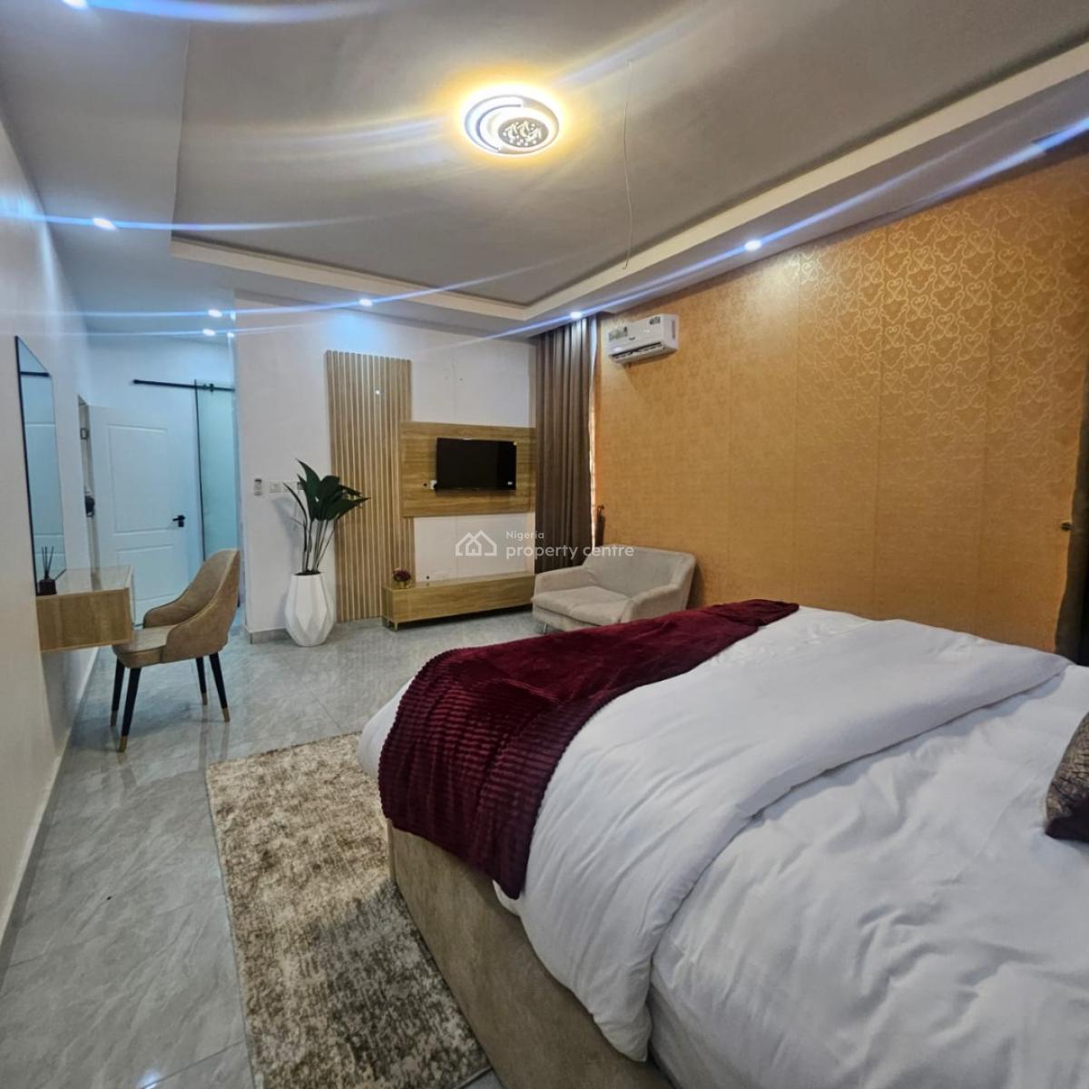 3 Bedroom Tastefully Furnished Apartment with Bq, Shonibare Estate, Ikeja Gra, Ikeja, Lagos, Flat / Apartment for Rent