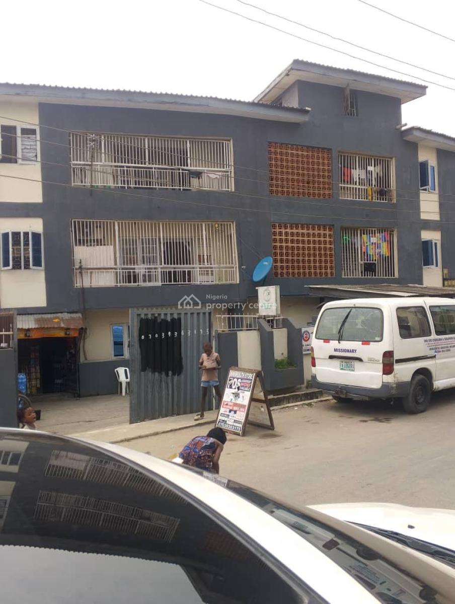 Storey Building Consisting of 3 and 2 Bedrooms, Ijesha, Surulere, Lagos, Block of Flats for Sale