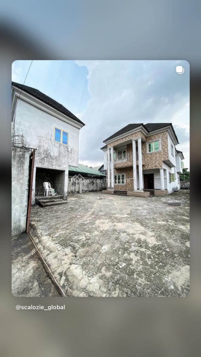 4 Bedroom Detached Duplex with Gate House and Generator House, New Layout Opposite Naf Harmony Estate, Port Harcourt, Rivers, Detached Duplex for Sale