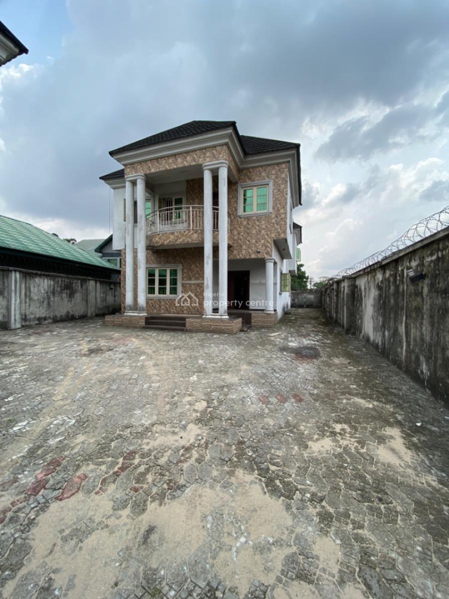 4 Bedroom Detached Duplex with Gate House and Generator House, New Layout Opposite Naf Harmony Estate, Port Harcourt, Rivers, Detached Duplex for Sale