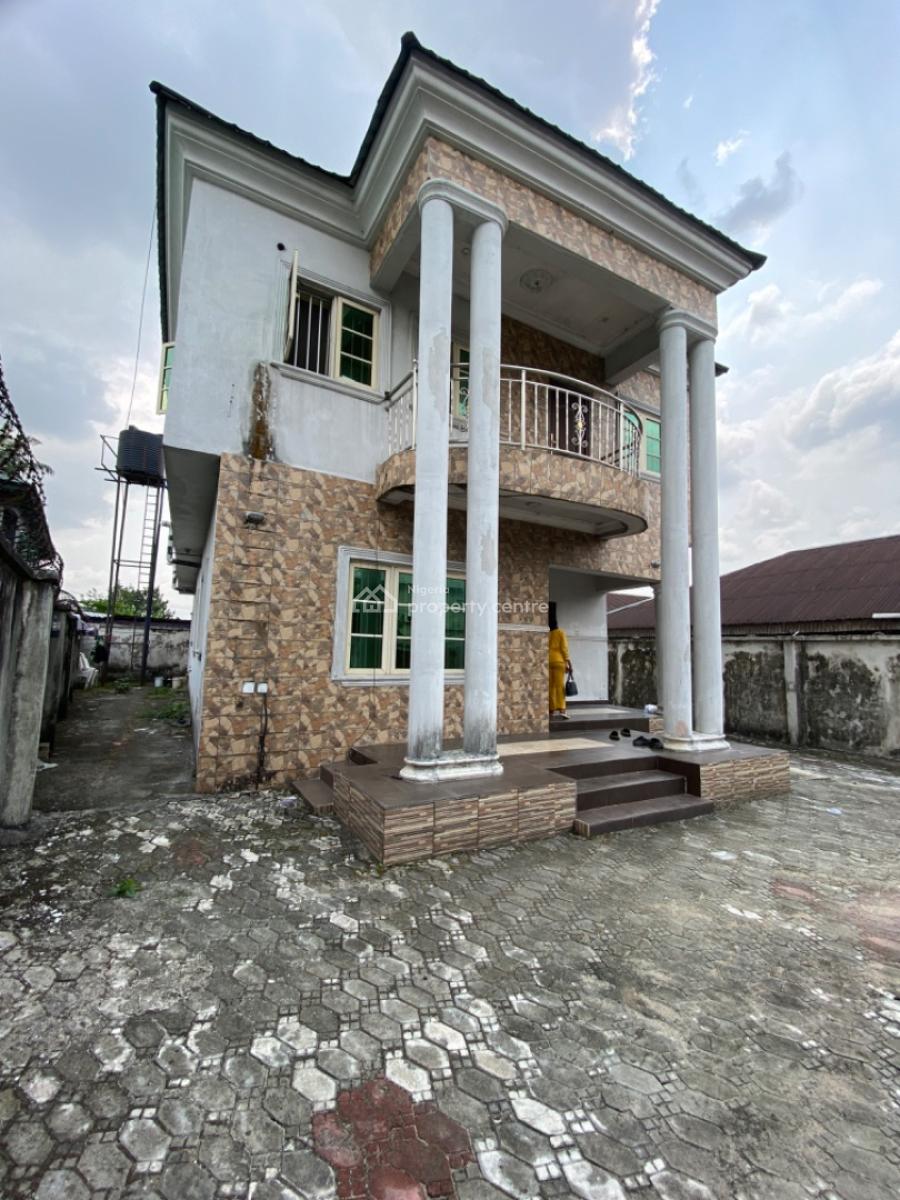 4 Bedroom Detached Duplex with Gate House and Generator House, New Layout Opposite Naf Harmony Estate, Port Harcourt, Rivers, Detached Duplex for Sale
