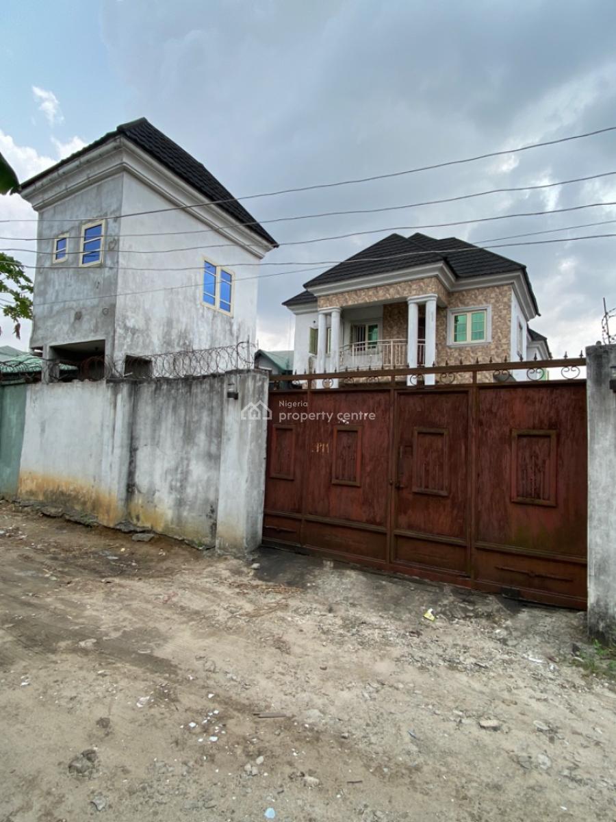 4 Bedroom Detached Duplex with Gate House and Generator House, New Layout Opposite Naf Harmony Estate, Port Harcourt, Rivers, Detached Duplex for Sale