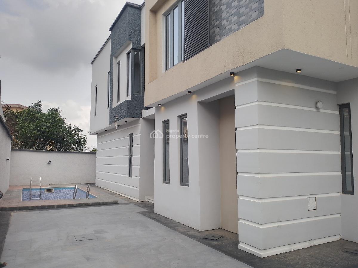 Exquistly Finished 4 Bedroom Duplex with a Room Bq, Omole Phase 2, Omole Phase 1, Ikeja, Lagos, House for Rent
