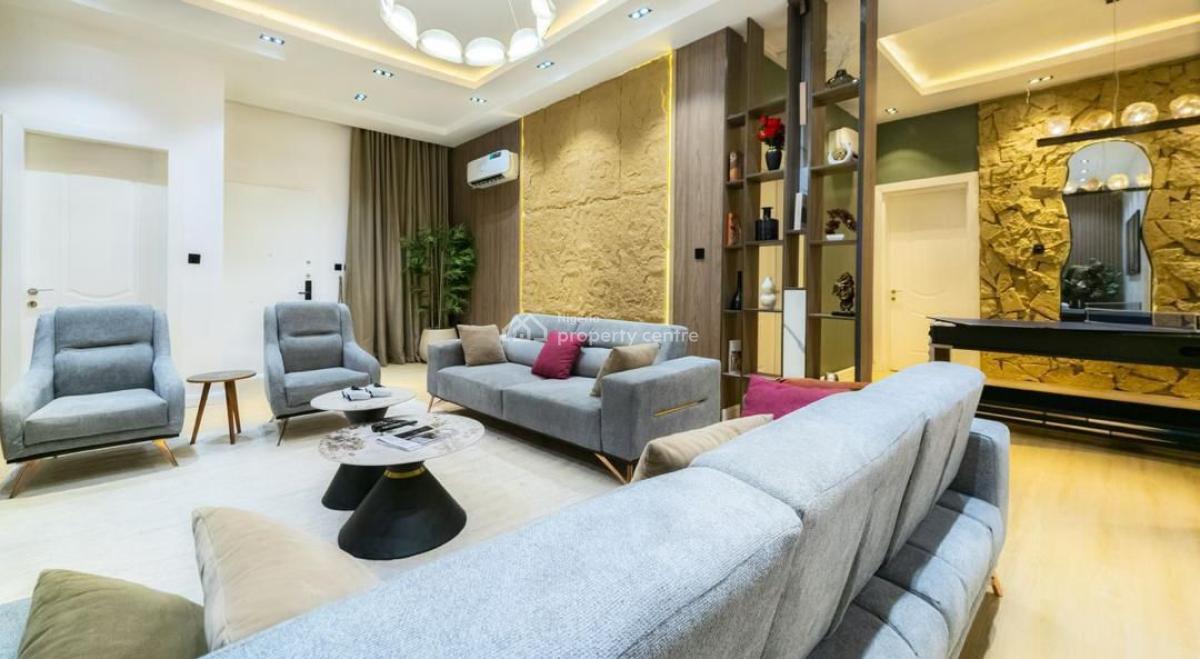 Fully Furnished 3-bedroom Pent Floor with Bq, Lekki Phase 1, Lekki, Lagos, Flat / Apartment for Rent