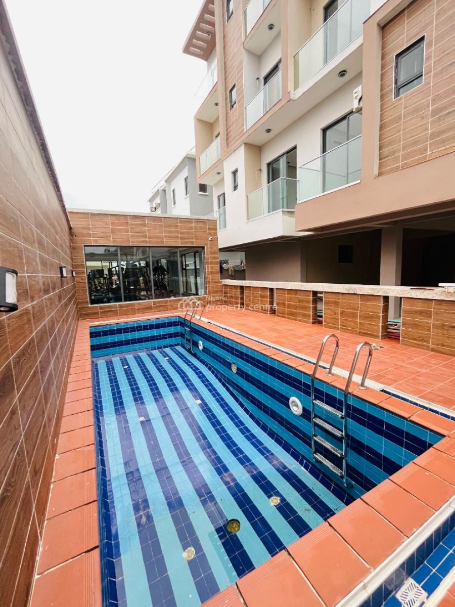Newly Well Built Luxury 2 Bedroom Apartment with Pool and Gym, Ologolo, Lekki, Lagos, Flat / Apartment for Sale