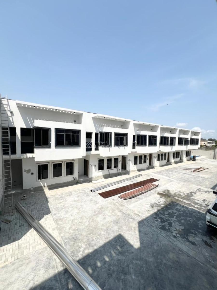 Brand Newly Built Luxury 3 Bedrooms Terrace Duplex in a Serviced Estate, Orchid Road ,roundabout, Lekki, Lagos, Terraced Duplex for Rent