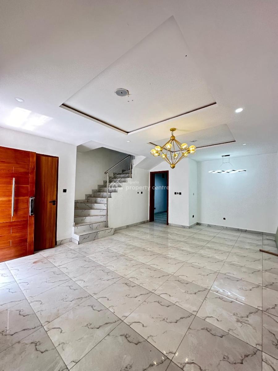 4 Bedroom Terrace Duplex with Bq, Gym and Swimming Pool, Chevron, Lekki Phase 1, Lekki, Lagos, Terraced Duplex for Rent