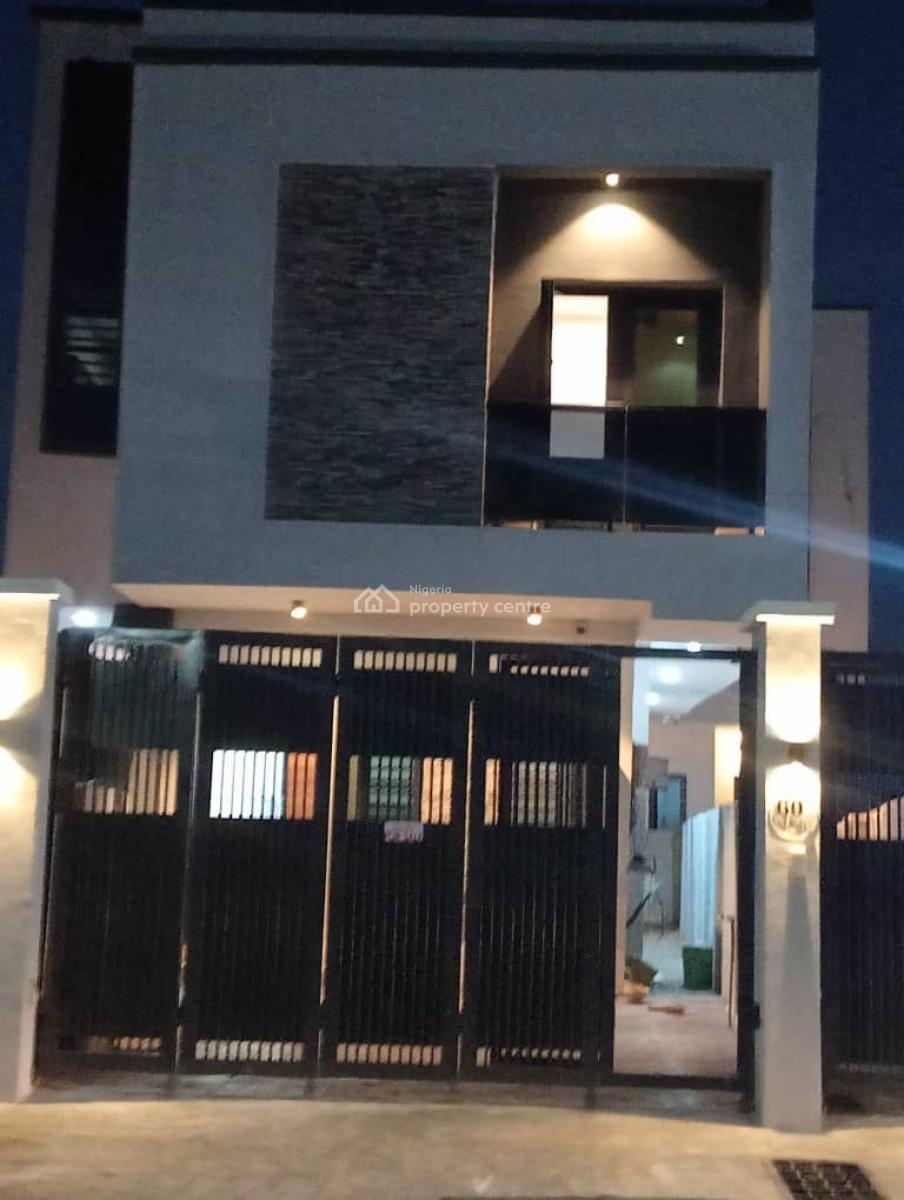 Well Built 4 Bedroom Detached Duplex with Bq, Off Adeniran Ogunsanya Street, Surulere, Lagos, Detached Duplex for Sale