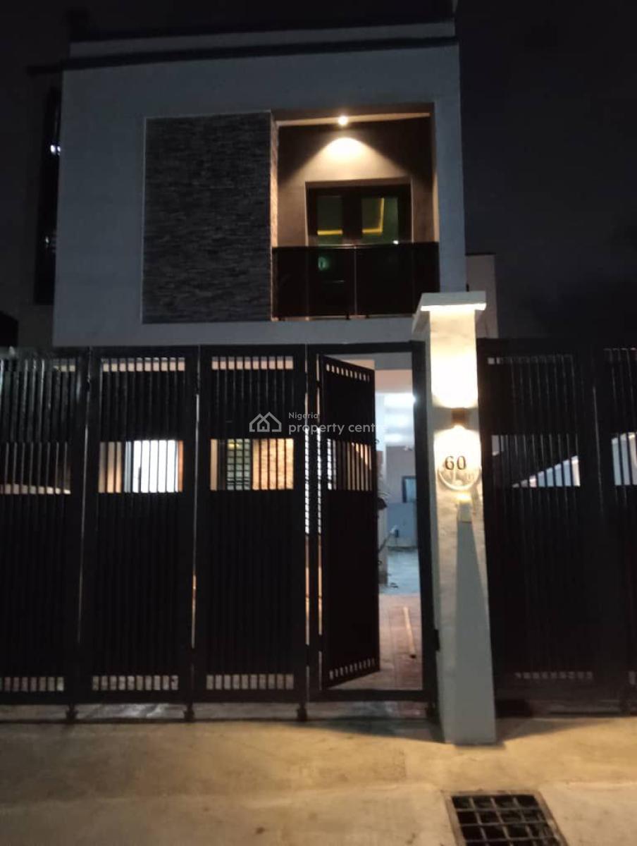 Well Built 4 Bedroom Detached Duplex with Bq, Off Adeniran Ogunsanya Street, Surulere, Lagos, Detached Duplex for Sale