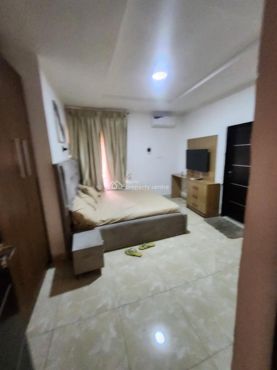 Clean Fully Furnished 2 Bedroom Flat,with Tarred Road, Guzape Main By Coza, Guzape District, Abuja, Flat / Apartment for Rent
