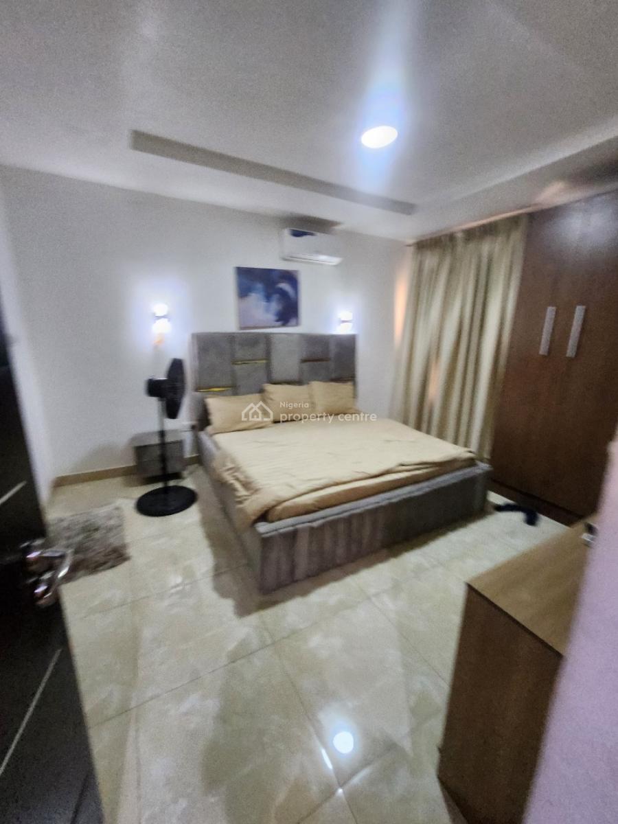 Clean Fully Furnished 2 Bedroom Flat,with Tarred Road, Guzape Main By Coza, Guzape District, Abuja, Flat / Apartment for Rent