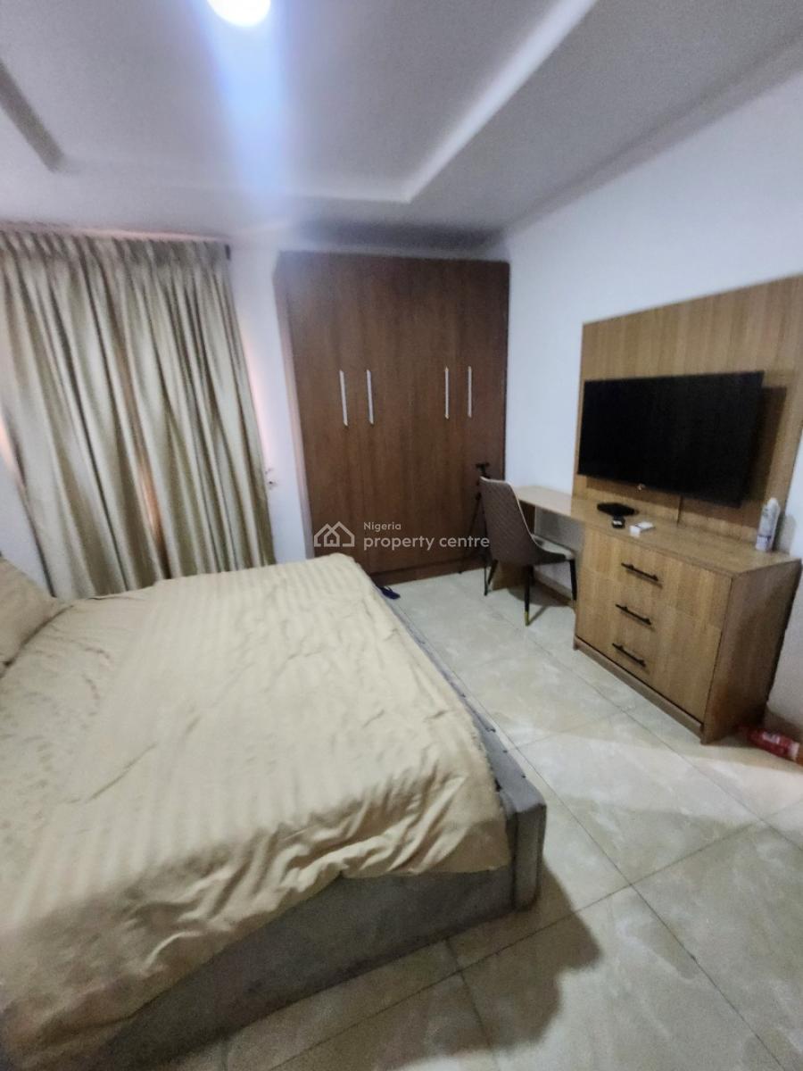 Clean Fully Furnished 2 Bedroom Flat,with Tarred Road, Guzape Main By Coza, Guzape District, Abuja, Flat / Apartment for Rent