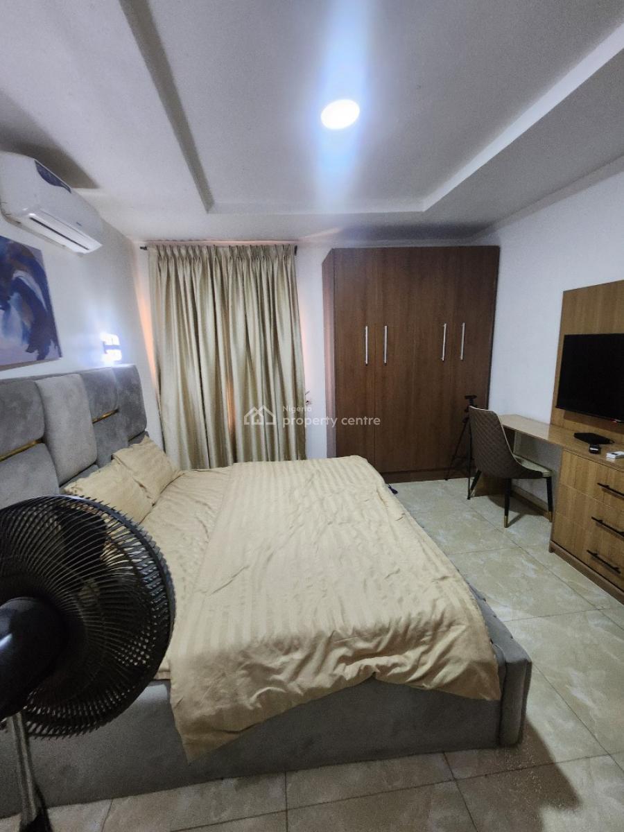 Clean Fully Furnished 2 Bedroom Flat,with Tarred Road, Guzape Main By Coza, Guzape District, Abuja, Flat / Apartment for Rent