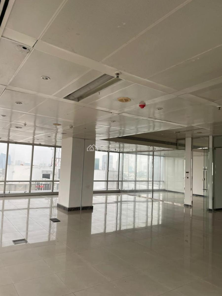 High-rise Clean Office Spaces with Elevator, Victoria Island (vi), Lagos, Commercial Property for Rent