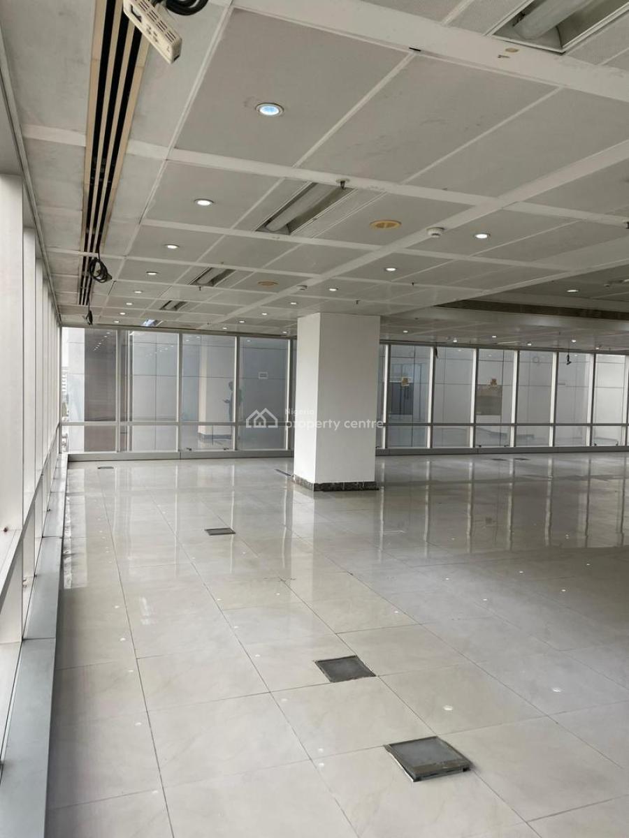 High-rise Clean Office Spaces with Elevator, Victoria Island (vi), Lagos, Commercial Property for Rent