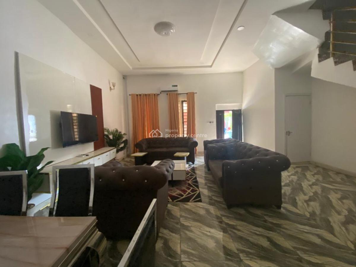 Fully Furnished 4 Bedroom Terrace Detached, Ikota, Lekki, Lagos, Terraced Duplex for Sale