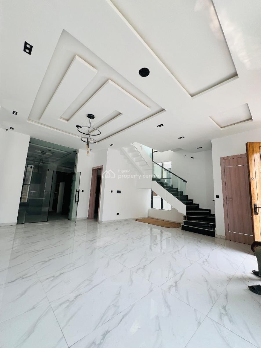 Contemporary 5 Bedroom Detached Duplex with a Swimming Pool and a Bq, Chevron Toll Gate., Igbo Efon, Lekki, Lagos, Detached Duplex for Sale