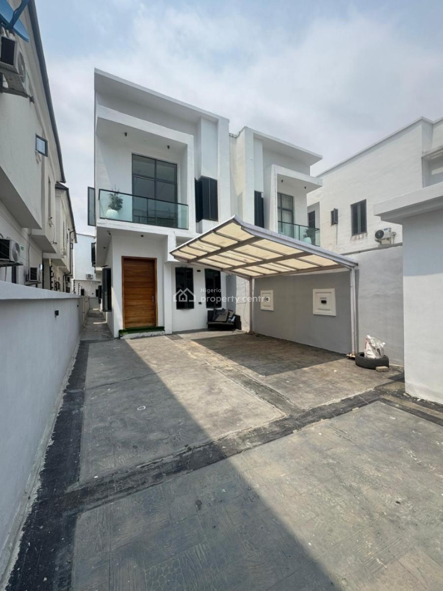 Luxury 4  Bedroom Detached Duplex with Bq, Orchid Road, Lekki, Lagos, Semi-detached Duplex for Rent
