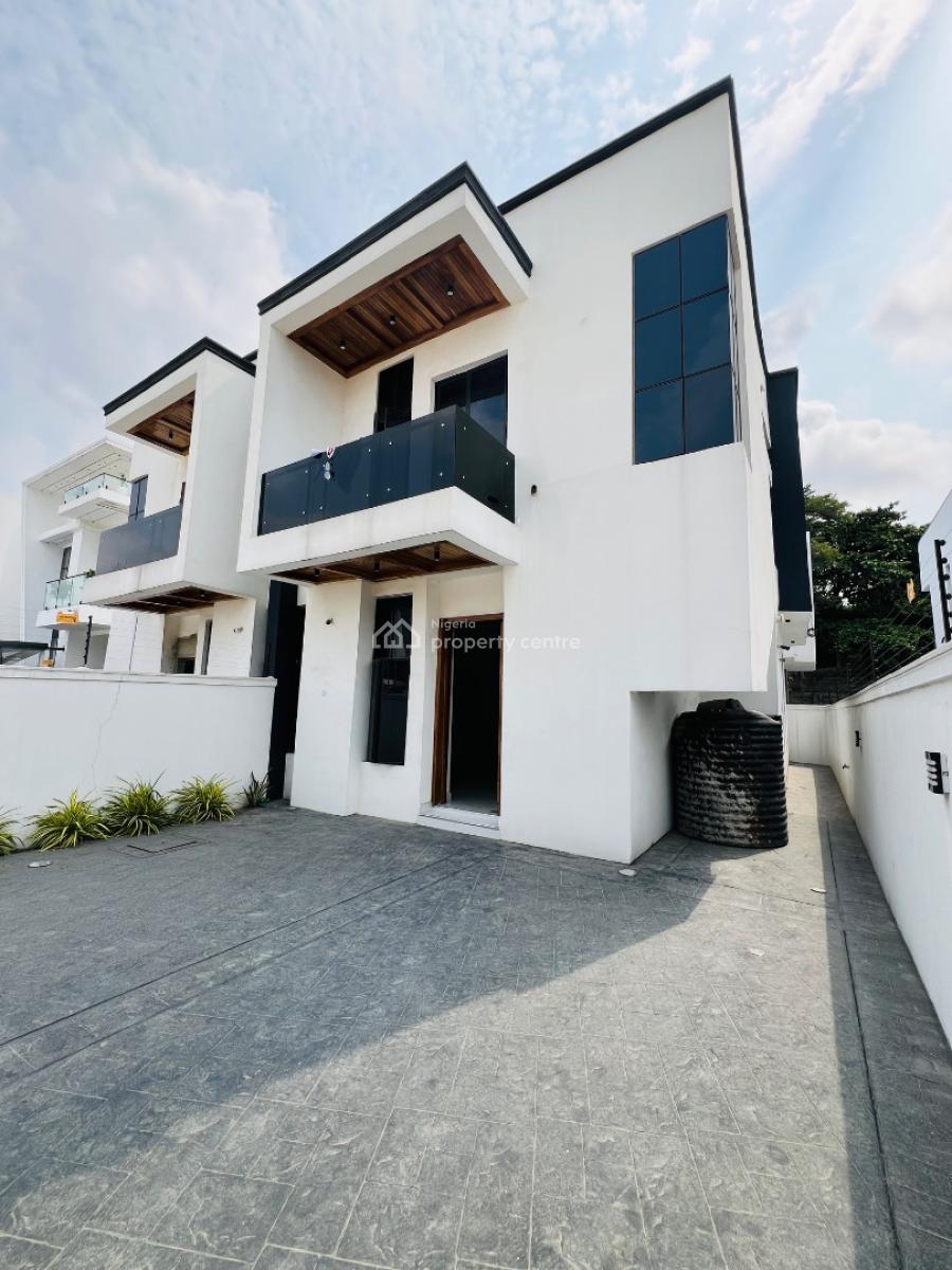 Well Finished 4 Bedroom Semi Detached Duplex with a Bq, Chevron Toll Gate, Igbo Efon, Lekki, Lagos, Semi-detached Duplex for Sale