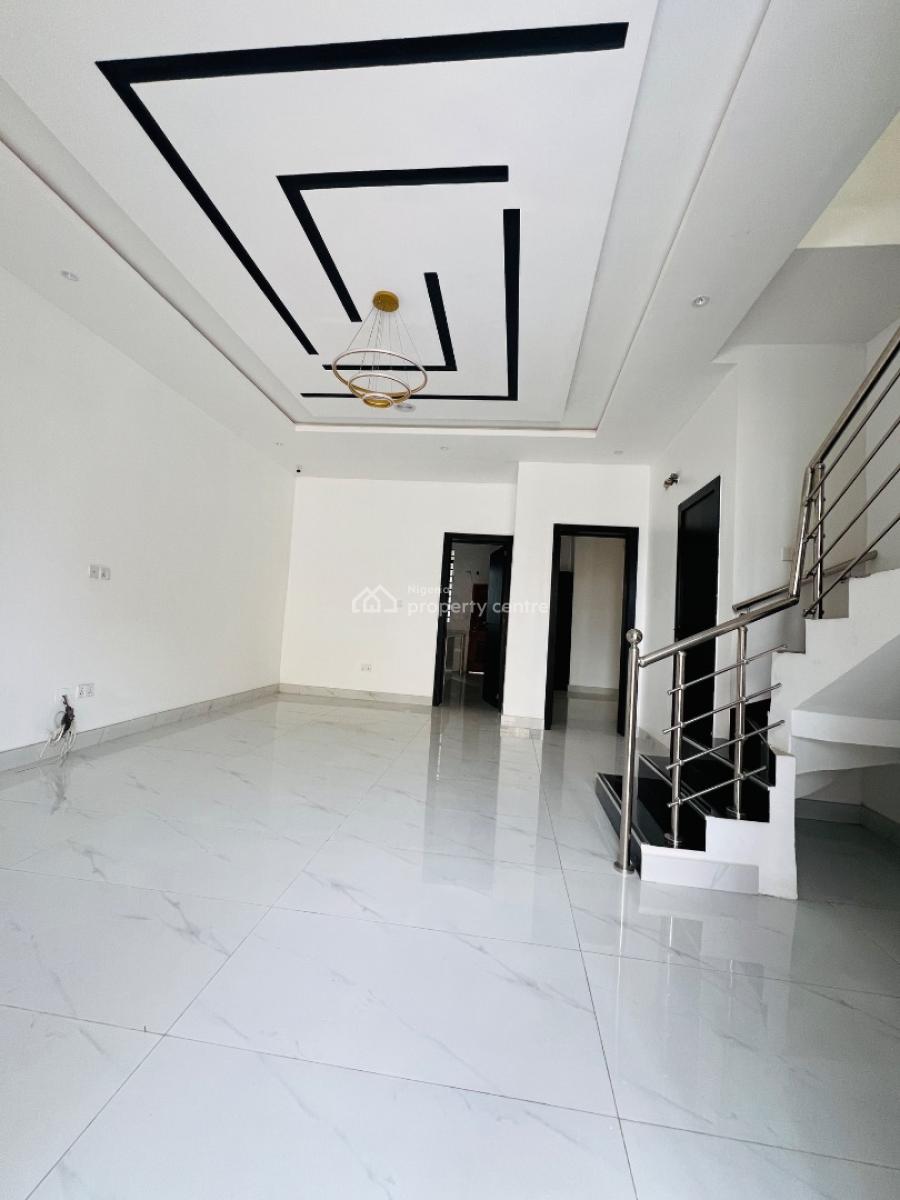 Well Finished 4 Bedroom Semi Detached Duplex with a Bq, Chevron Toll Gate, Igbo Efon, Lekki, Lagos, Semi-detached Duplex for Sale