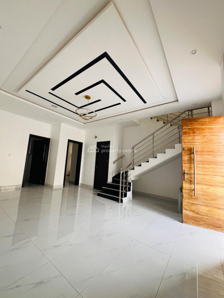 Well Finished 4 Bedroom Semi Detached Duplex with a Bq, Chevron Toll Gate, Igbo Efon, Lekki, Lagos, Semi-detached Duplex for Sale