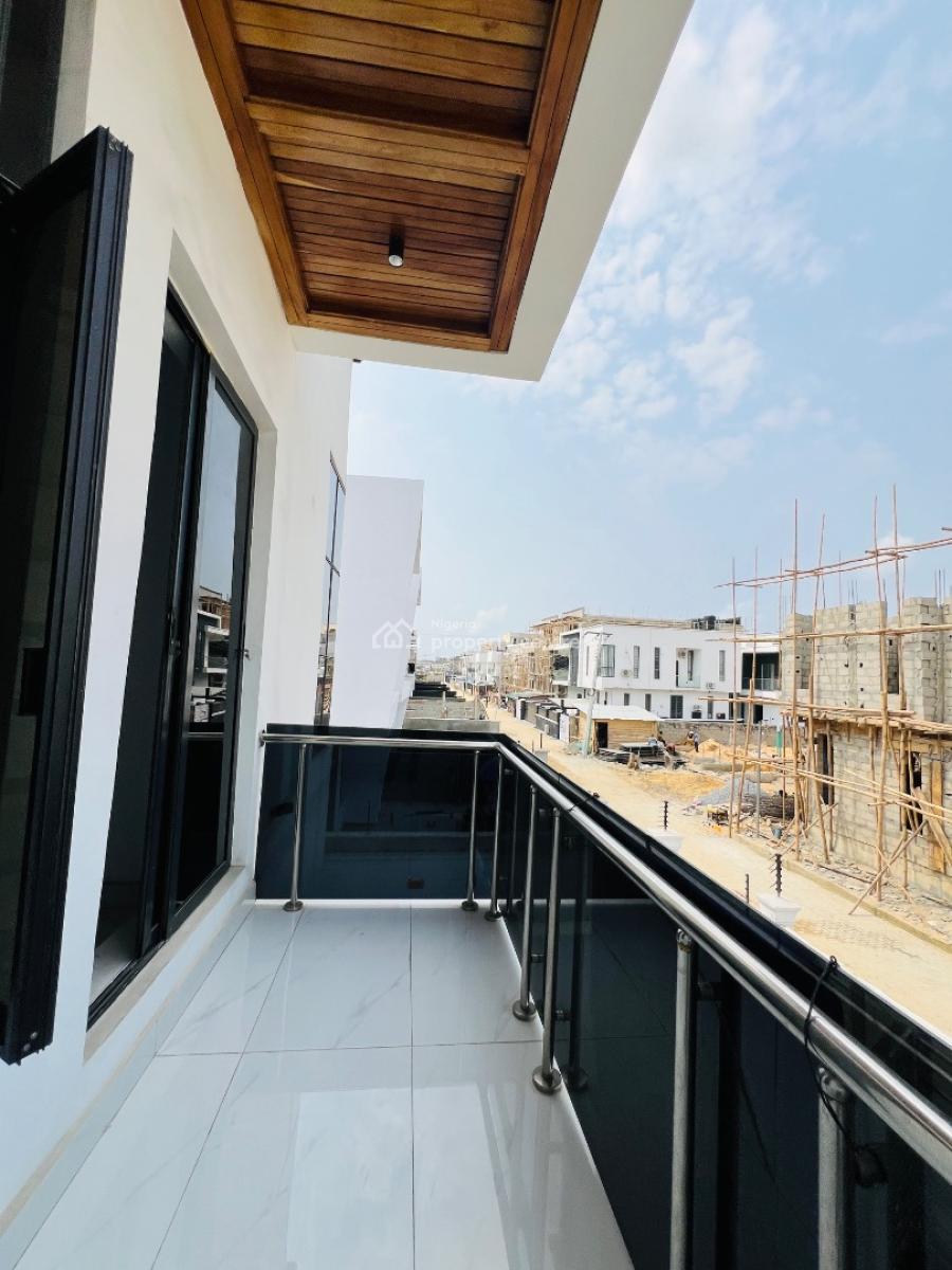 Well Finished 4 Bedroom Semi Detached Duplex with a Bq, Chevron Toll Gate, Igbo Efon, Lekki, Lagos, Semi-detached Duplex for Sale