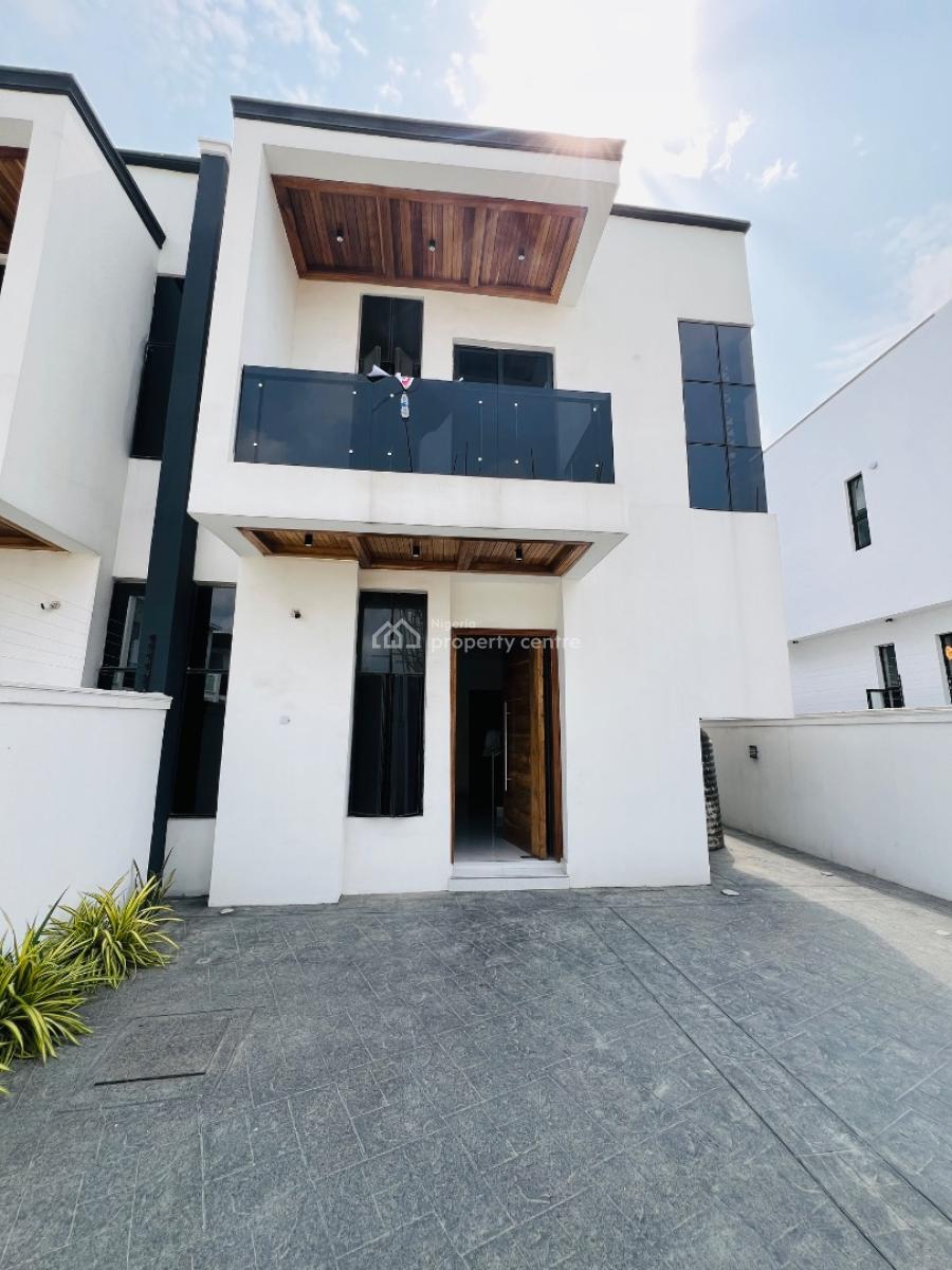 Well Finished 4 Bedroom Semi Detached Duplex with a Bq, Chevron Toll Gate, Igbo Efon, Lekki, Lagos, Semi-detached Duplex for Sale