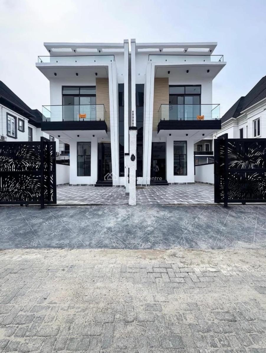 4 Bedroom Semi Detached Duplex with En-suite Rooms, Orchid, Lekki, Lagos, Semi-detached Duplex for Rent