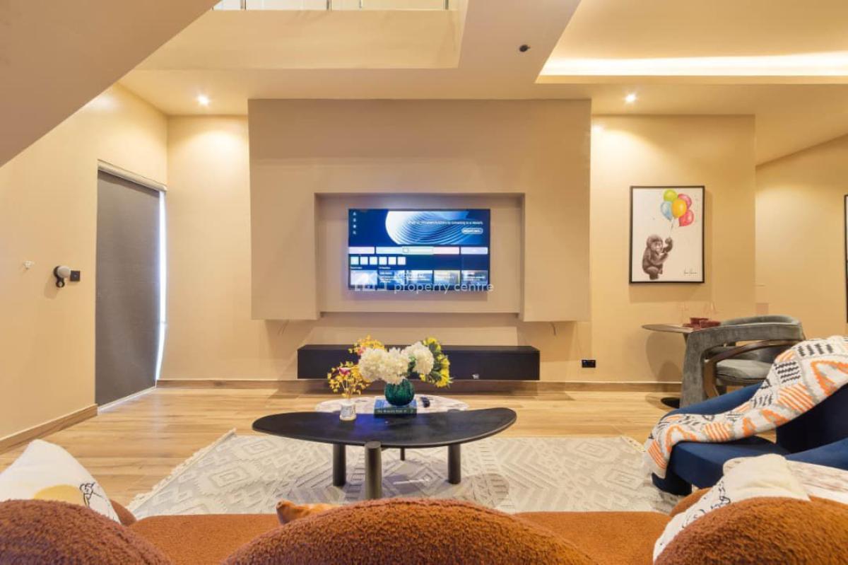 Premium 1 Bedroom Loft Apartment with Swimming Pool, Lekki Right, Lekki, Lagos, Terraced Duplex Short Let