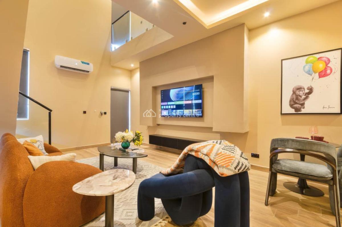 Premium 1 Bedroom Loft Apartment with Swimming Pool, Lekki Right, Lekki, Lagos, Terraced Duplex Short Let