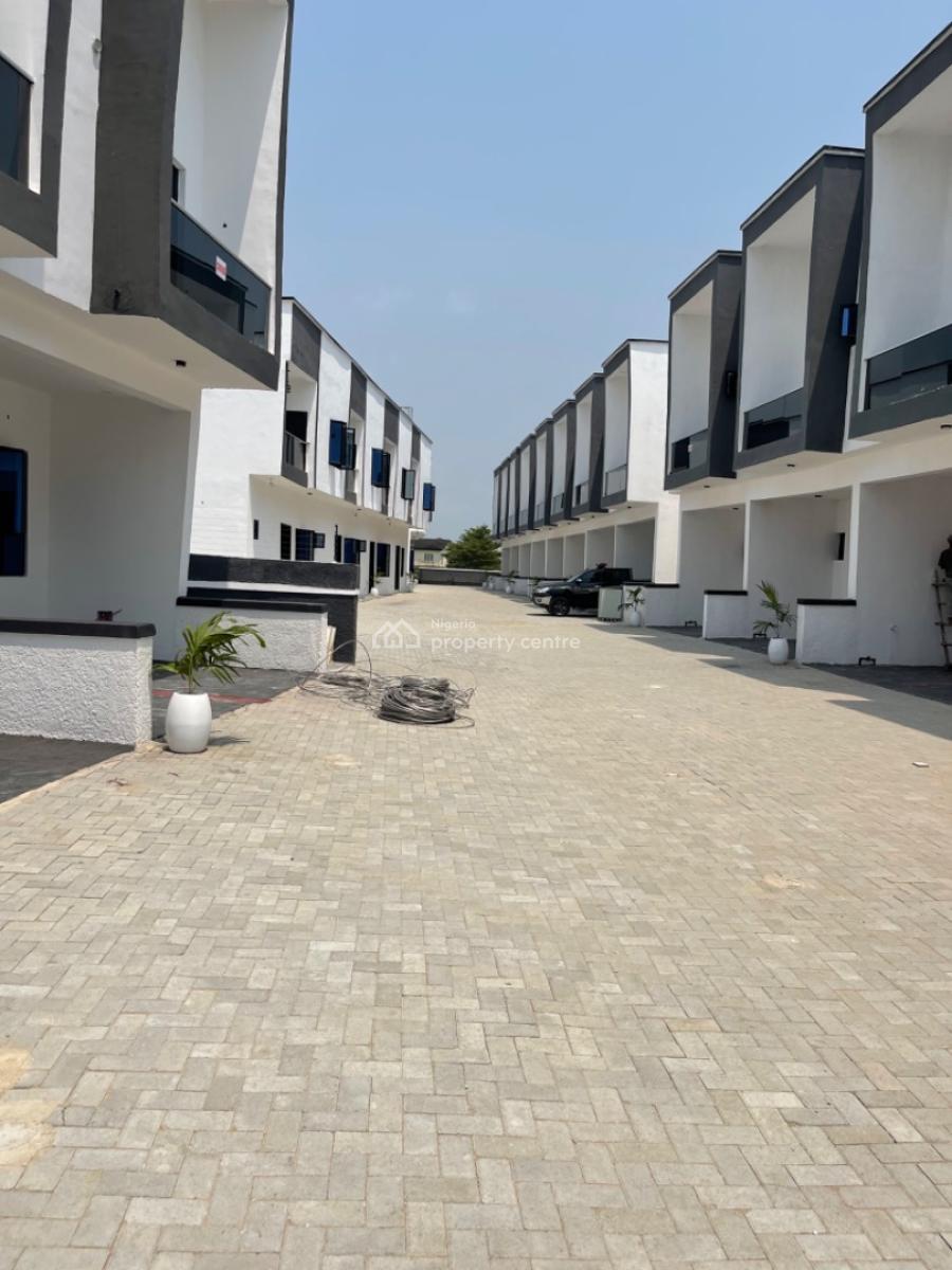 Luxury 3bed Terrace  Duplex and Bq, Abraham Adesanya Atlantic Layout, Lekki Expressway, Lekki, Lagos, Terraced Duplex for Sale