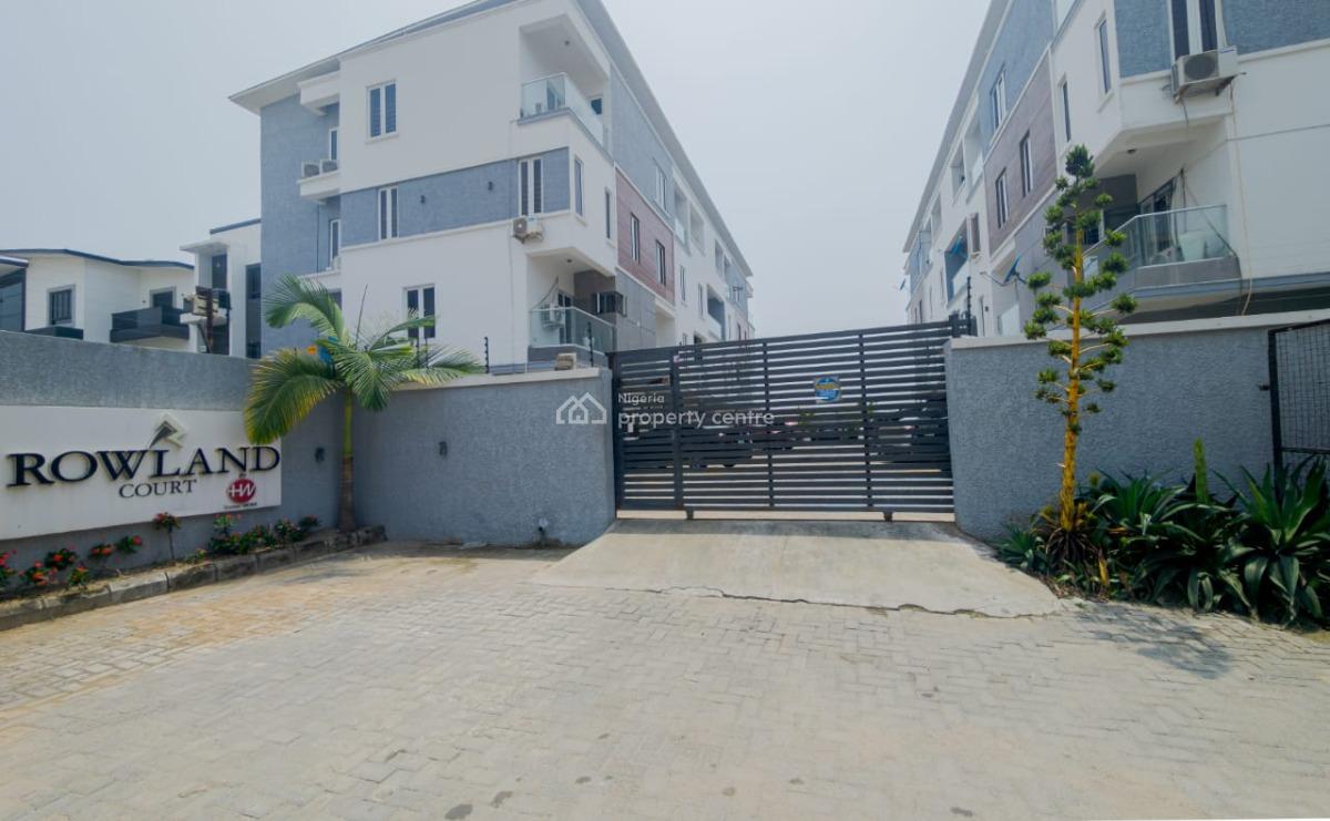 Stunning 3-bedroom City-view Maisonette Apartment, Rowland Court, Kizz Daniel Close, Ikate, Lekki, Lagos, Flat / Apartment Short Let