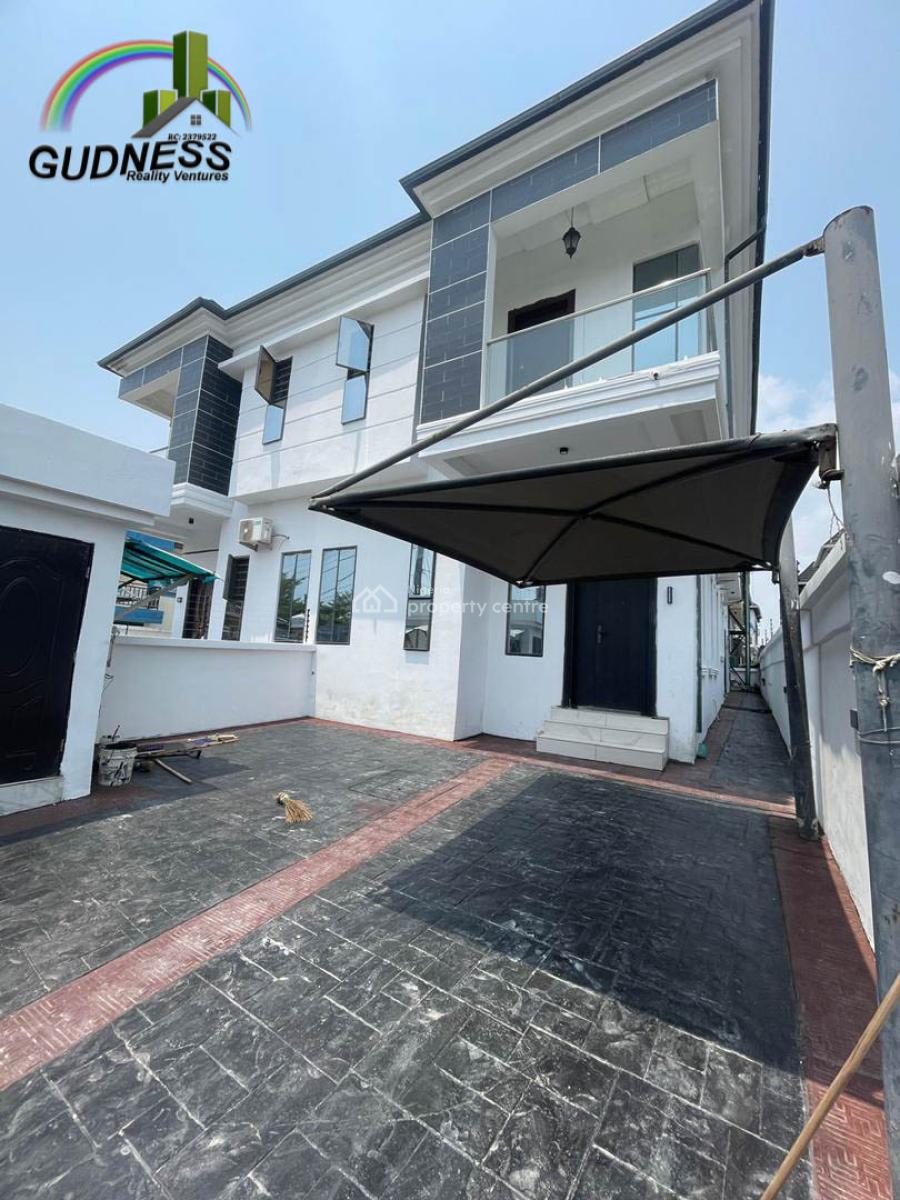 4 Bedroom Semi Detached Duple, Chevron, Lekki, Lagos, House for Rent