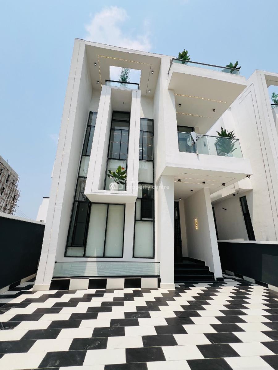 Luxury 5 Bedroom Detached Duplex with a Swimming Pool and a Bq, Chevron Toll Gate, Igbo Efon, Lekki, Lagos, Detached Duplex for Sale