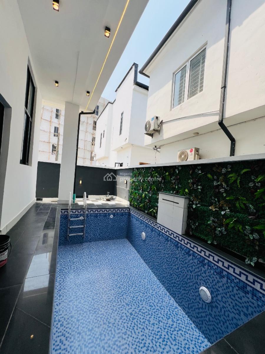 Luxury 5 Bedroom Detached Duplex with a Swimming Pool and a Bq, Chevron Toll Gate, Igbo Efon, Lekki, Lagos, Detached Duplex for Sale